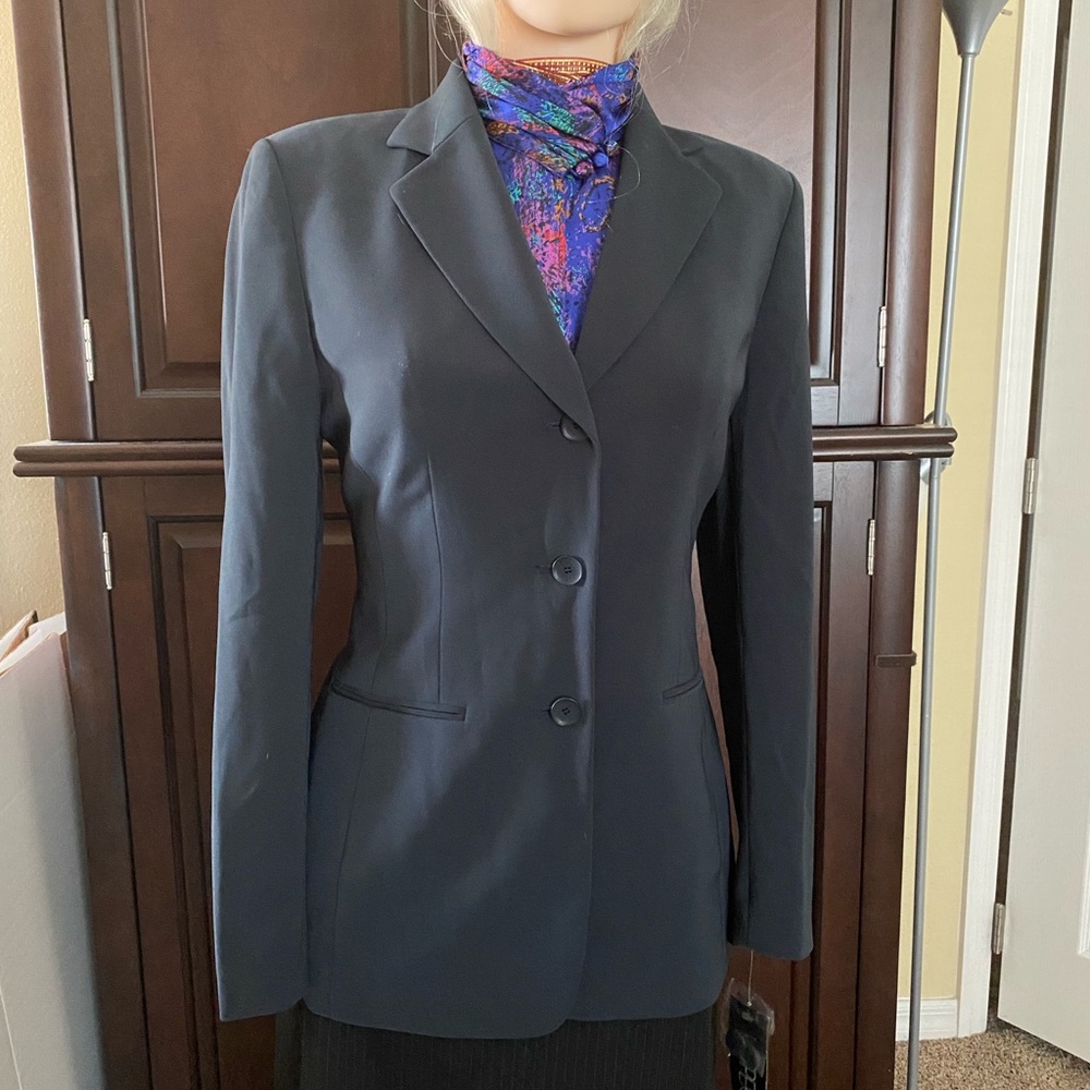 NEW Kasper Single Breasted Navy Blue Blazer size 4